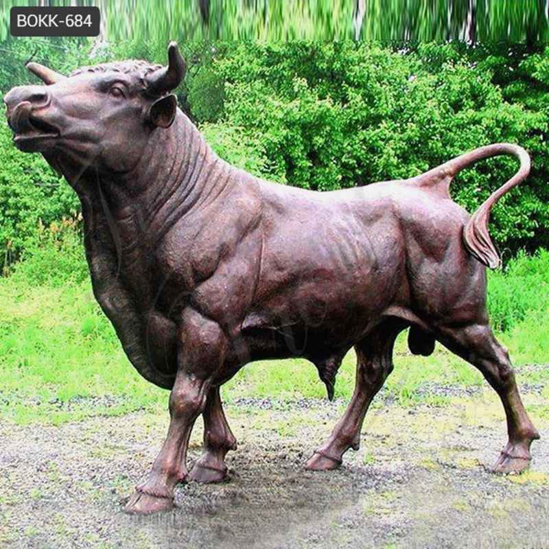 Low Price Customize Bronze Cow Sculpture for Sale BOKK